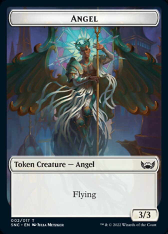 Angel Token [Streets of New Capenna Tokens] 