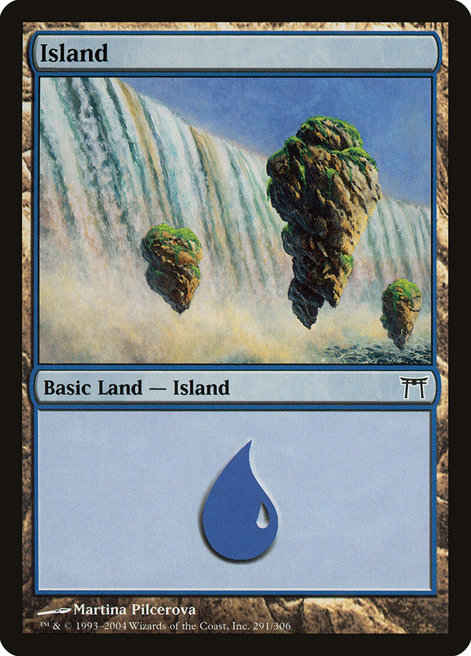 Island (291) [Champions of Kamigawa] 