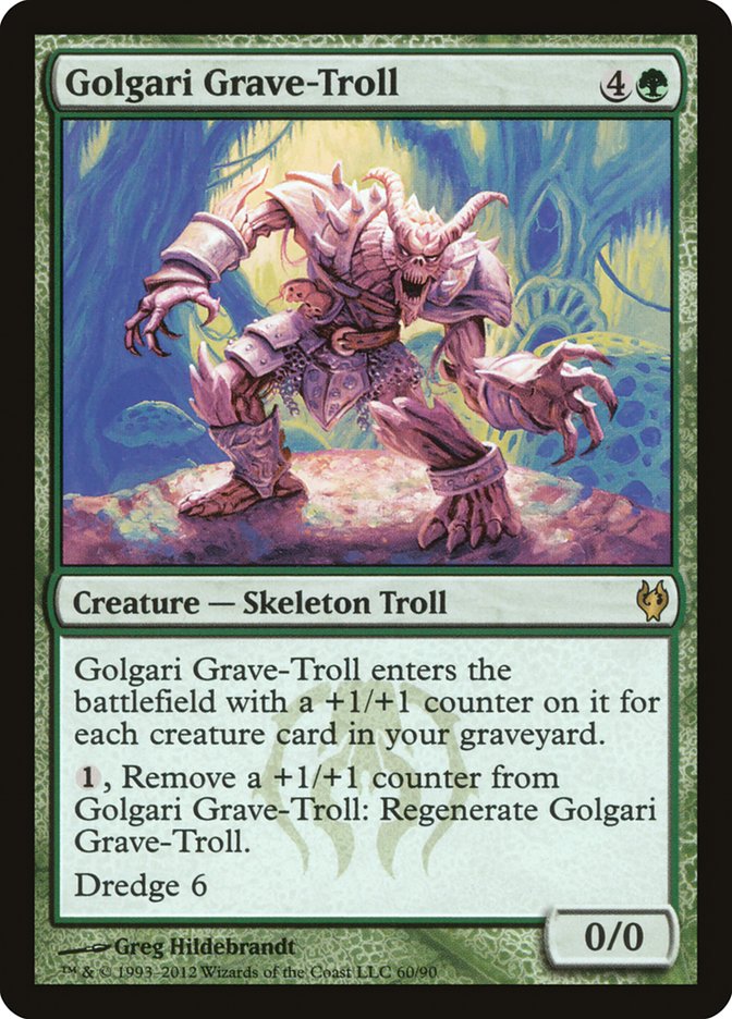 Golgari Grave-Troll [Duel Decks: Izzet vs. Golgari] 