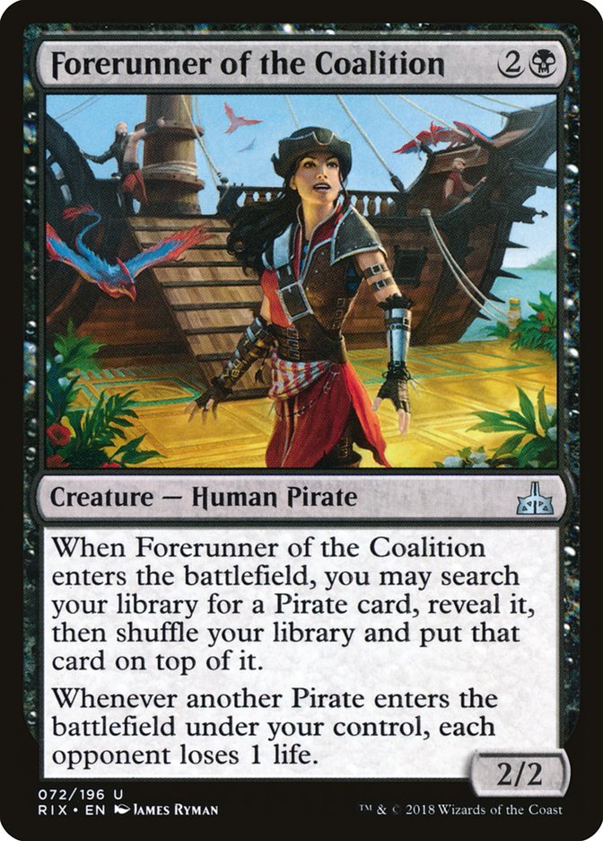 Forerunner of the Coalition [Rivals of Ixalan] 