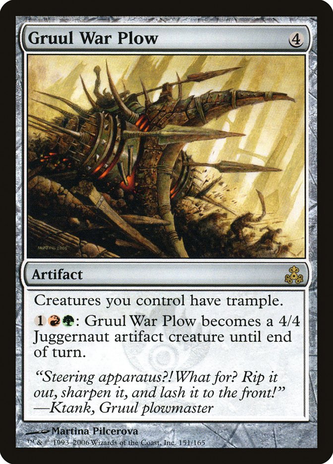 Gruul War Plow [Guildpact] 