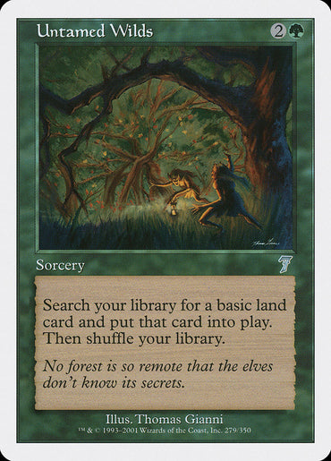 Untamed Wilds [Seventh Edition] 