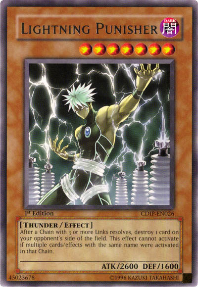 Lightning Punisher [CDIP-EN026] Rare 