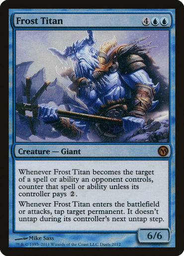 Frost Titan (Duels of the Planeswalkers Promos) [Duels of the Planeswalkers Promos 2011] 