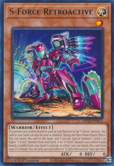 S-Force Retroactive [MP23-EN013] Rare 