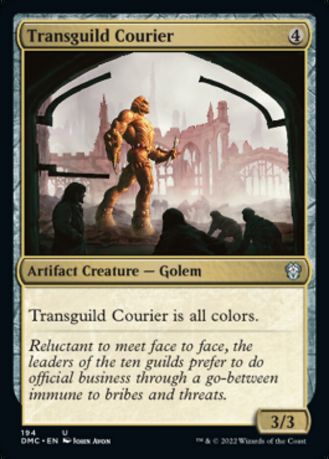 Transguild Courier [Dominaria United Commander] 