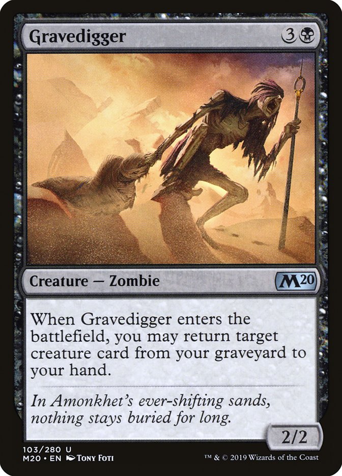 Gravedigger [Core Set 2020] 