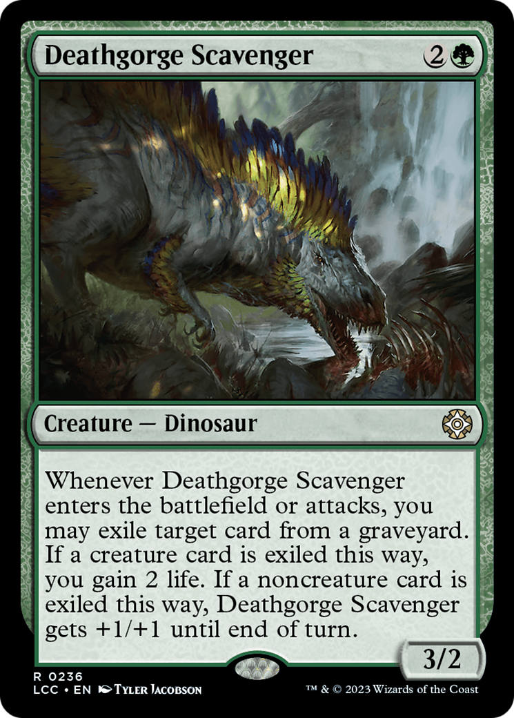 Deathgorge Scavenger [The Lost Caverns of Ixalan Commander] 