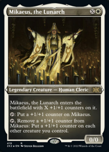 Mikaeus, the Lunar (Foil Etched) [Double Masters 2022] 