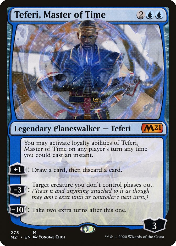 Teferi, Master of Time (275) [Core Set 2021] 