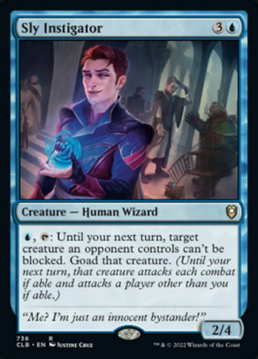 Sly Instigator [Commander Legends: Battle for Baldur's Gate] 