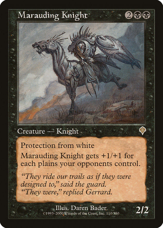 Marauding Knight [Invasion] 