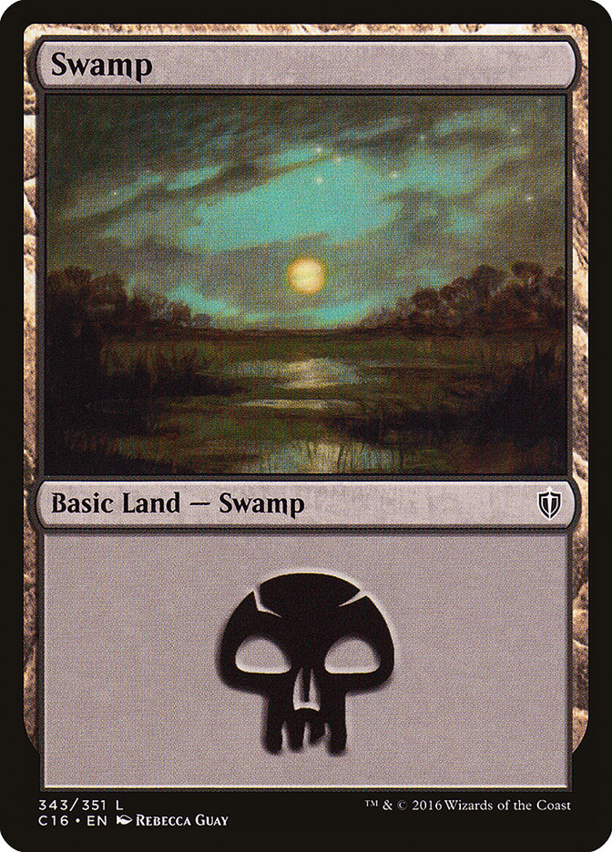 Swamp (343) [Commander 2016] 