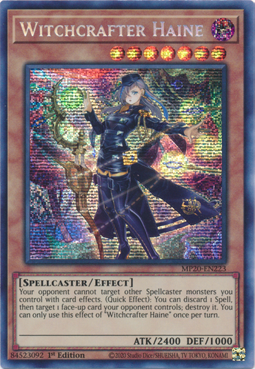 Witchcrafter Haine [MP20-EN223] Prismatic Secret Rare 