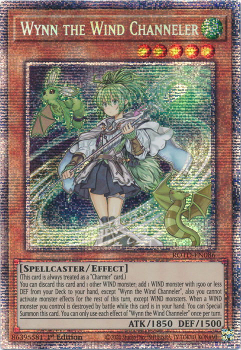Wynn the Wind Channeler [ROTD-EN086] Starlight Rare 