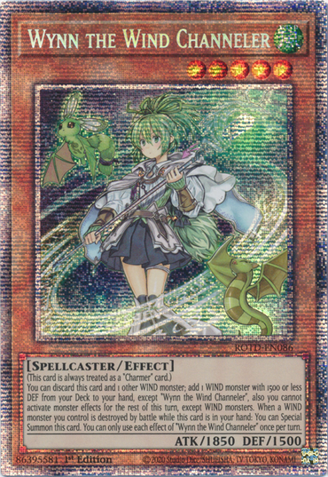 Wynn the Wind Channeler [ROTD-EN086] Starlight Rare 