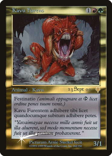 Raging Kavu [Invasion Promos]