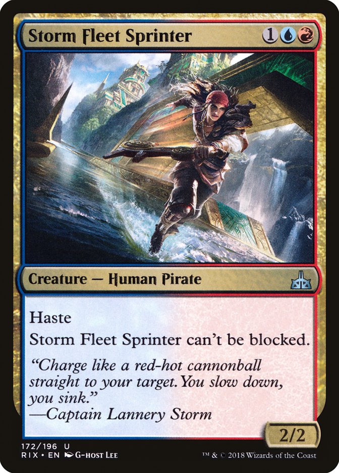 Storm Fleet Sprinter [Rivals of Ixalan] 