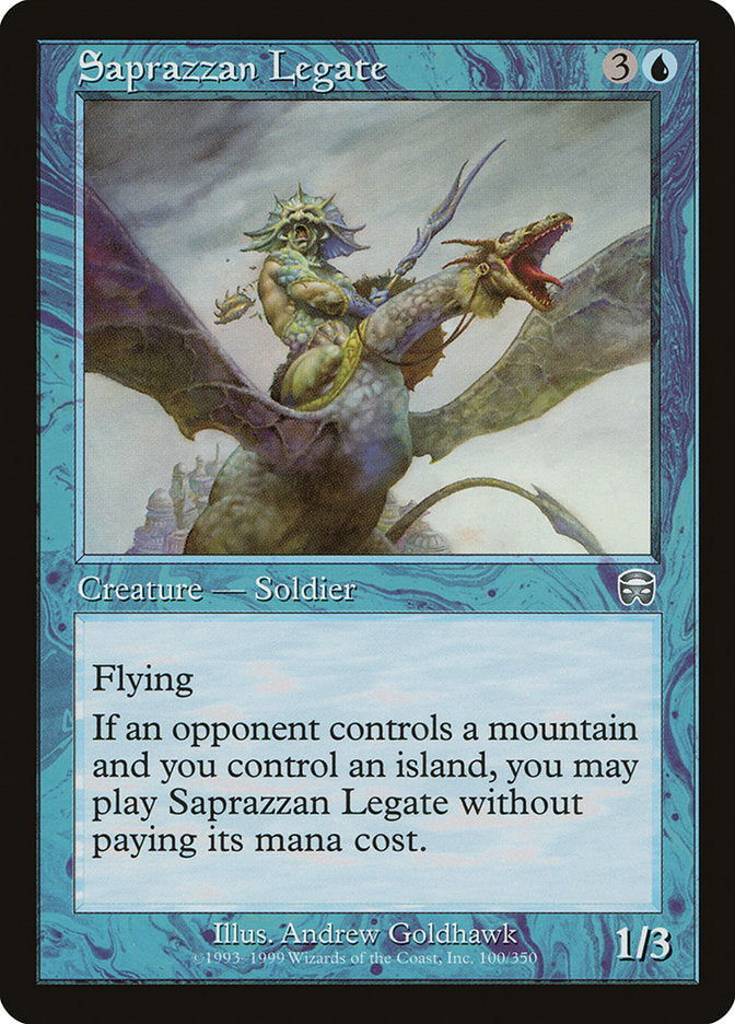 Saprazzan Legate [Mercadian Masques] 