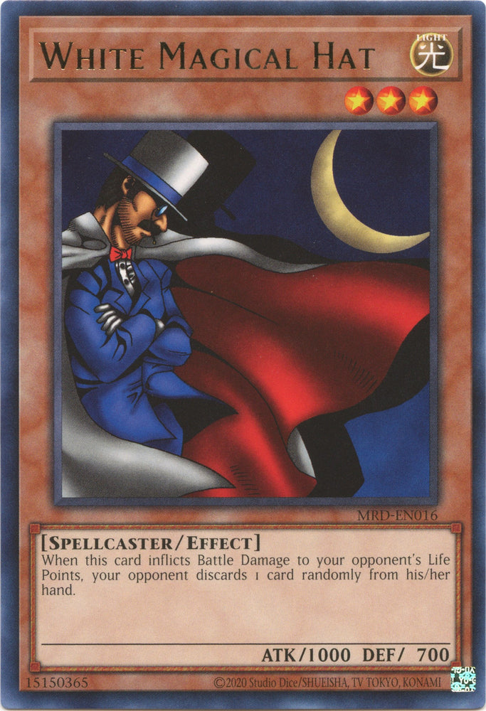 White Magical Hat (25th Anniversary) [MRD-EN016] Rare 