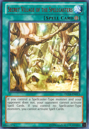 Secret Village of the Spellcasters (Red) [DL14-EN013] Rare 