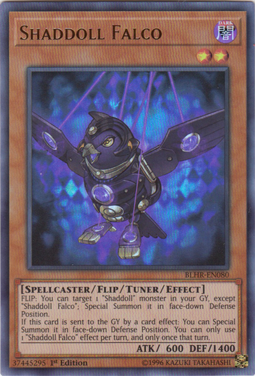 Shaddoll Falco [BLHR-EN080] Ultra Rare 