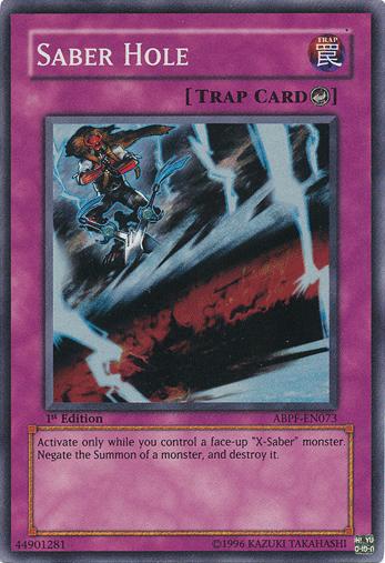 Saber Hole [ABPF-EN073] Super Rare 