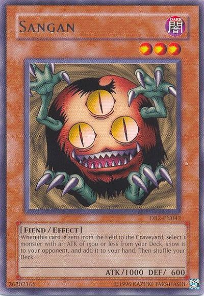 Sangan [DB2-EN042] Rare 