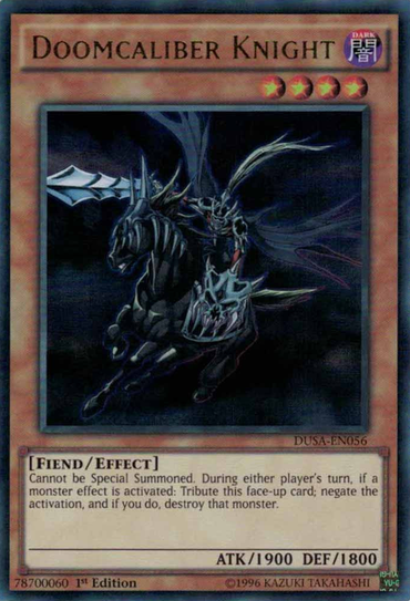 Doomcaliber Knight [DUSA-EN056] Ultra Rare 