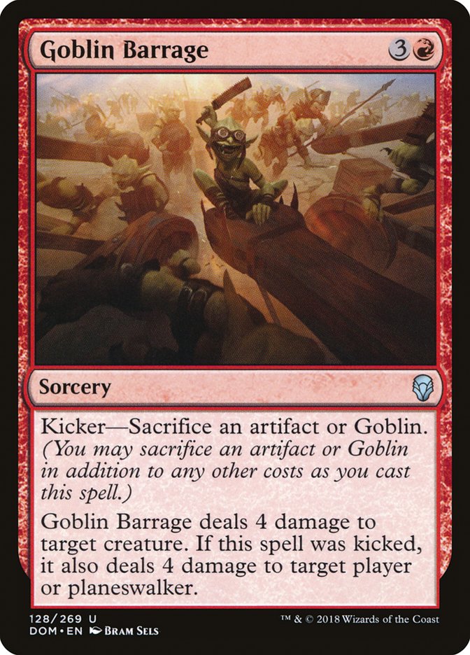 Goblin Barrage [Dominaria] 