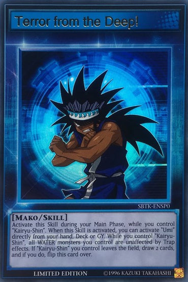 Terror from the Deep! [SBTK-ENSP0] Ultra Rare 