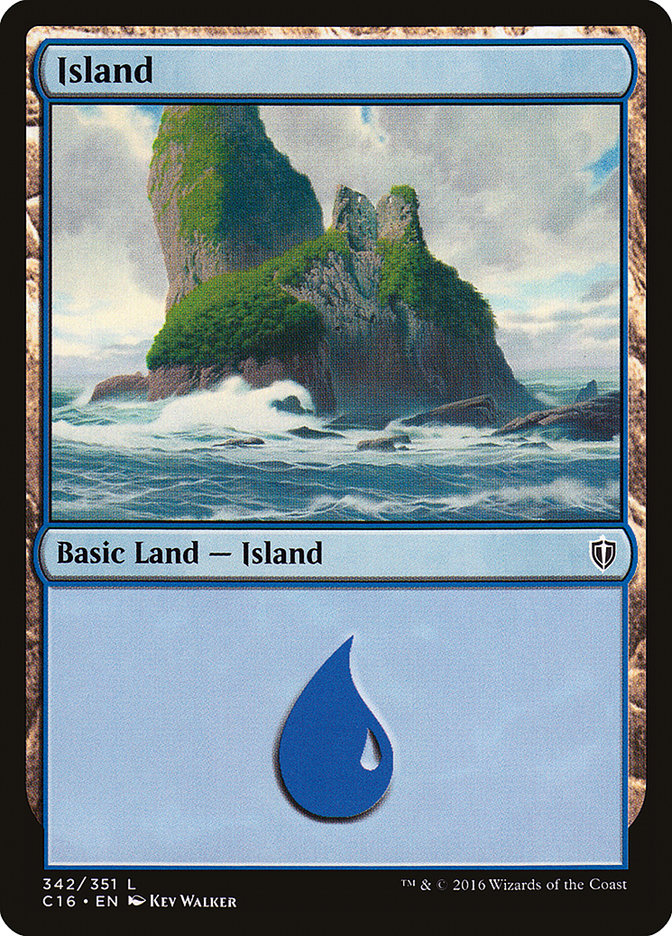 Island (342) [Commander 2016] 