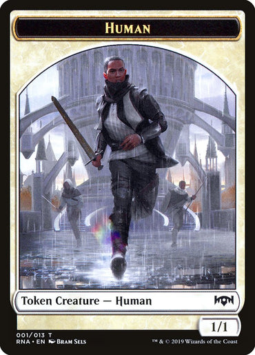 Human Token [Ravnica Allegiance Tokens] 