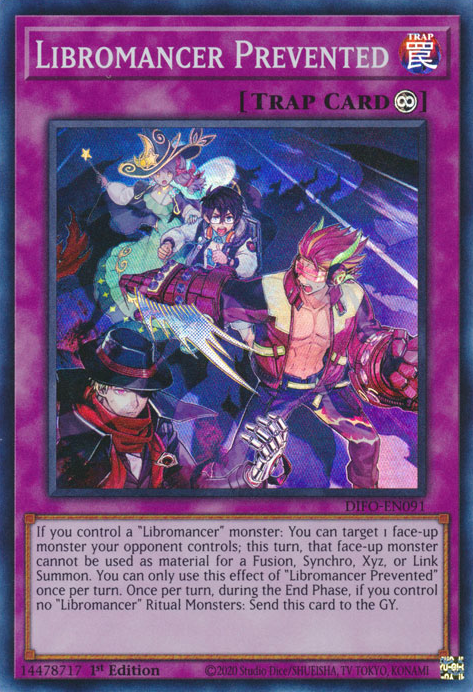 Libromancer Prevented [DIFO-EN091] Super Rare 