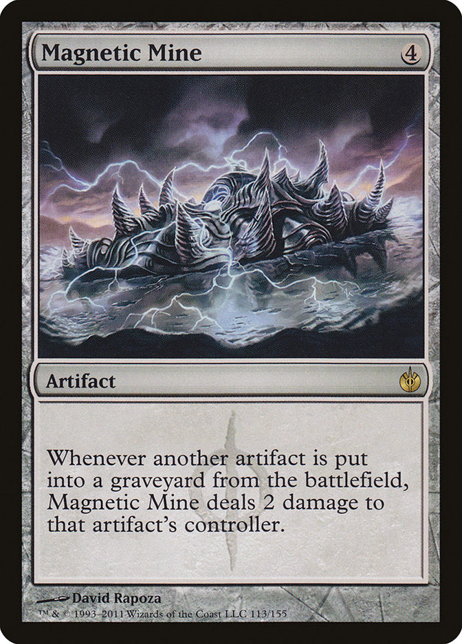 Magnetic Mine [Mirrodin Besieged] 