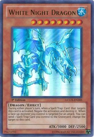 White Night Dragon [LCGX-EN205] Ultra Rare 