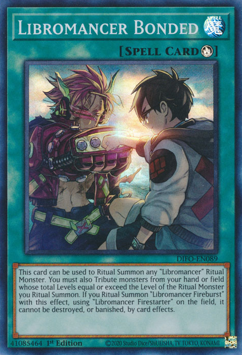 Libromancer Bonded [DIFO-EN089] Super Rare 