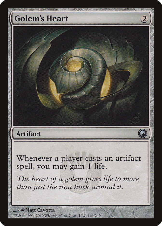 Golem's Heart [Scars of Mirrodin] 