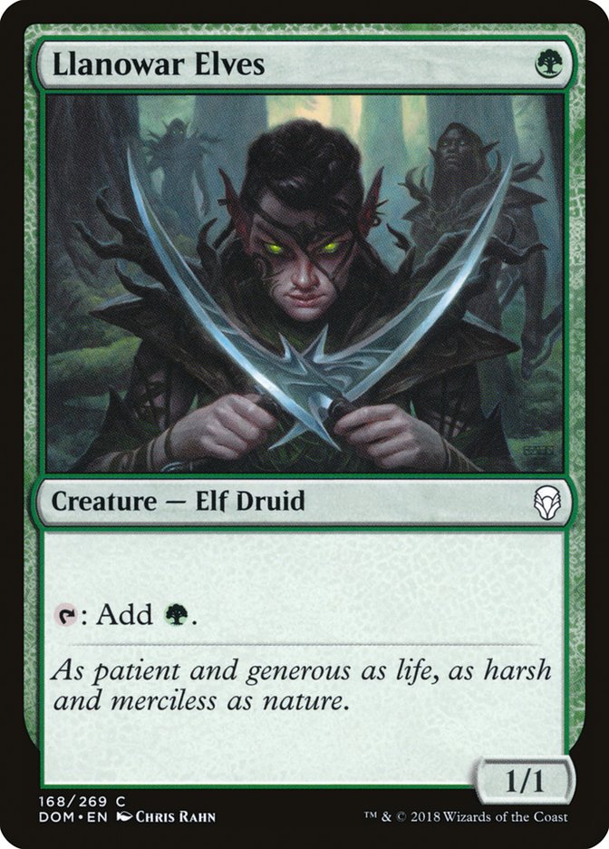 Llanowar Elves [Dominaria] 