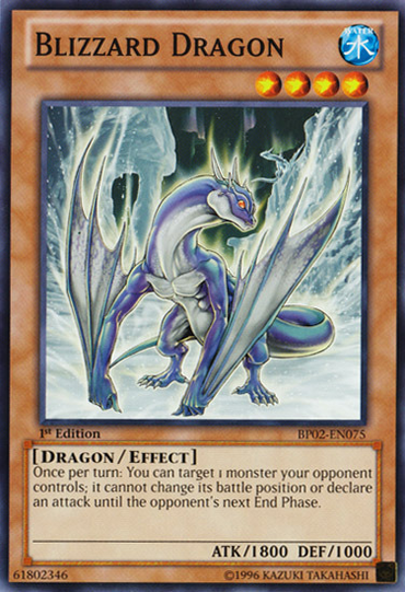Blizzard Dragon [BP02-EN075] Common 