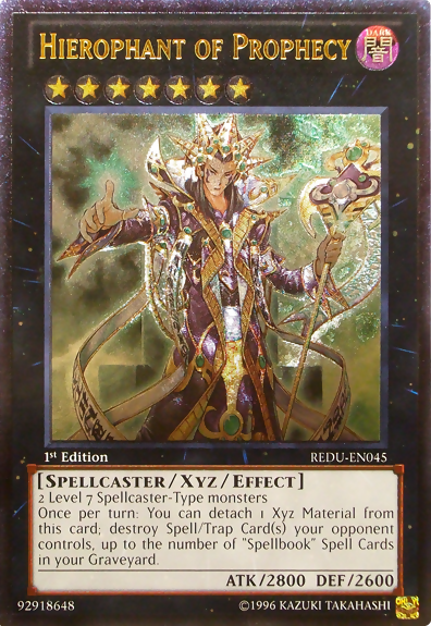 Hierophant of Prophecy [REDU-EN045] Ultimate Rare 