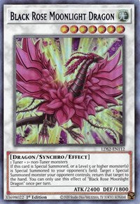 Black Rose Moonlight Dragon (Blue) [LDS2-EN112] Ultra Rare 