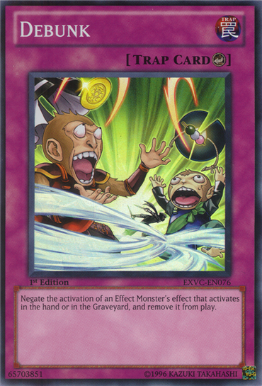 Debunk [EXVC-EN076] Super Rare 