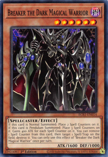 Breaker the Dark Magical Warrior [EGS1-EN014] Common 