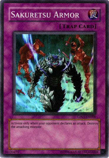 Sakuretsu Armor [CP01-EN004] Super Rare 