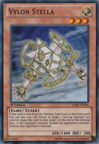 Vylon Stella [HA06-EN006] Super Rare 