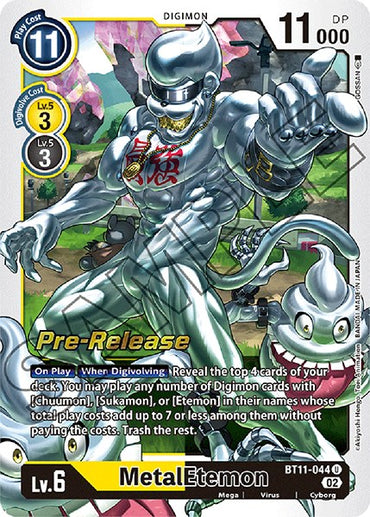 MetalEtemon [BT11-044] [Dimensional Phase Pre-Release Promos] 