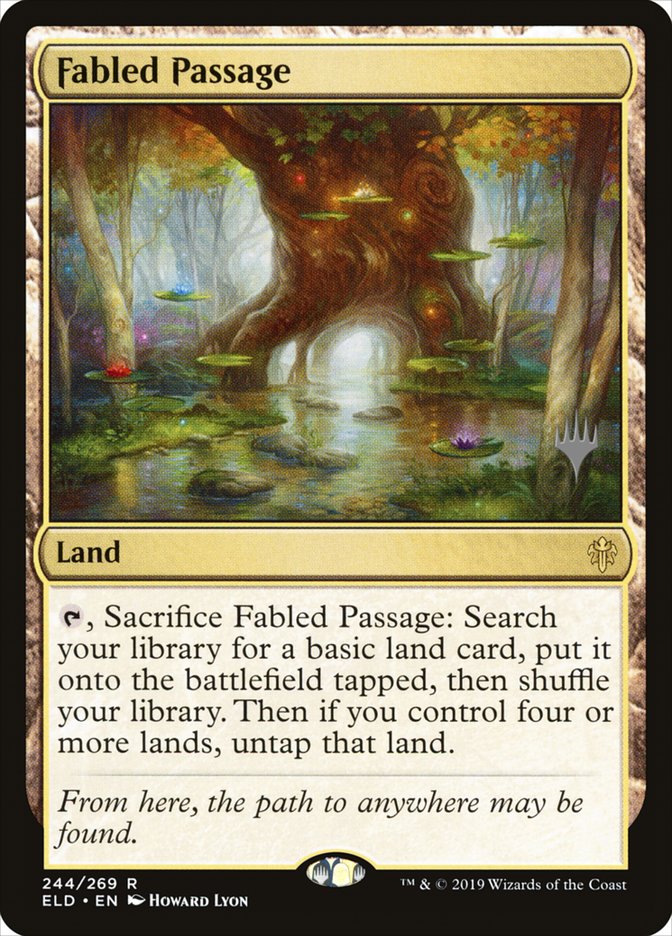 Fabled Passage (Promo Pack) [Throne of Eldraine Promos] 