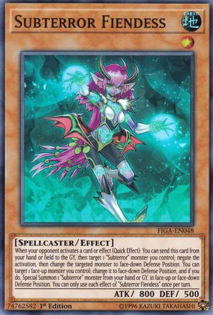 Subterror Fiendess [FIGA-EN048] Super Rare 