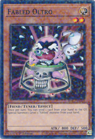 Fabled Oltro (Duel Terminal) [HAC1-EN135] Common 